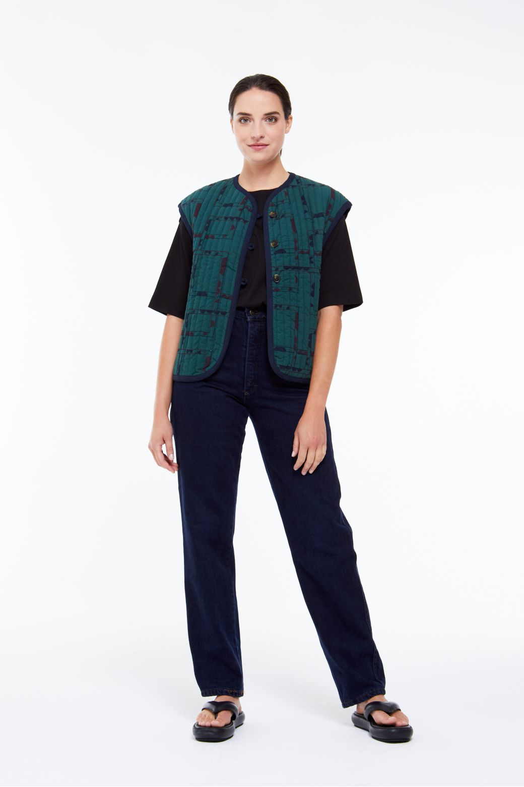 207 - VESTE PABLO DEMI-LUNE VERT DE GRIS LOT DE 2