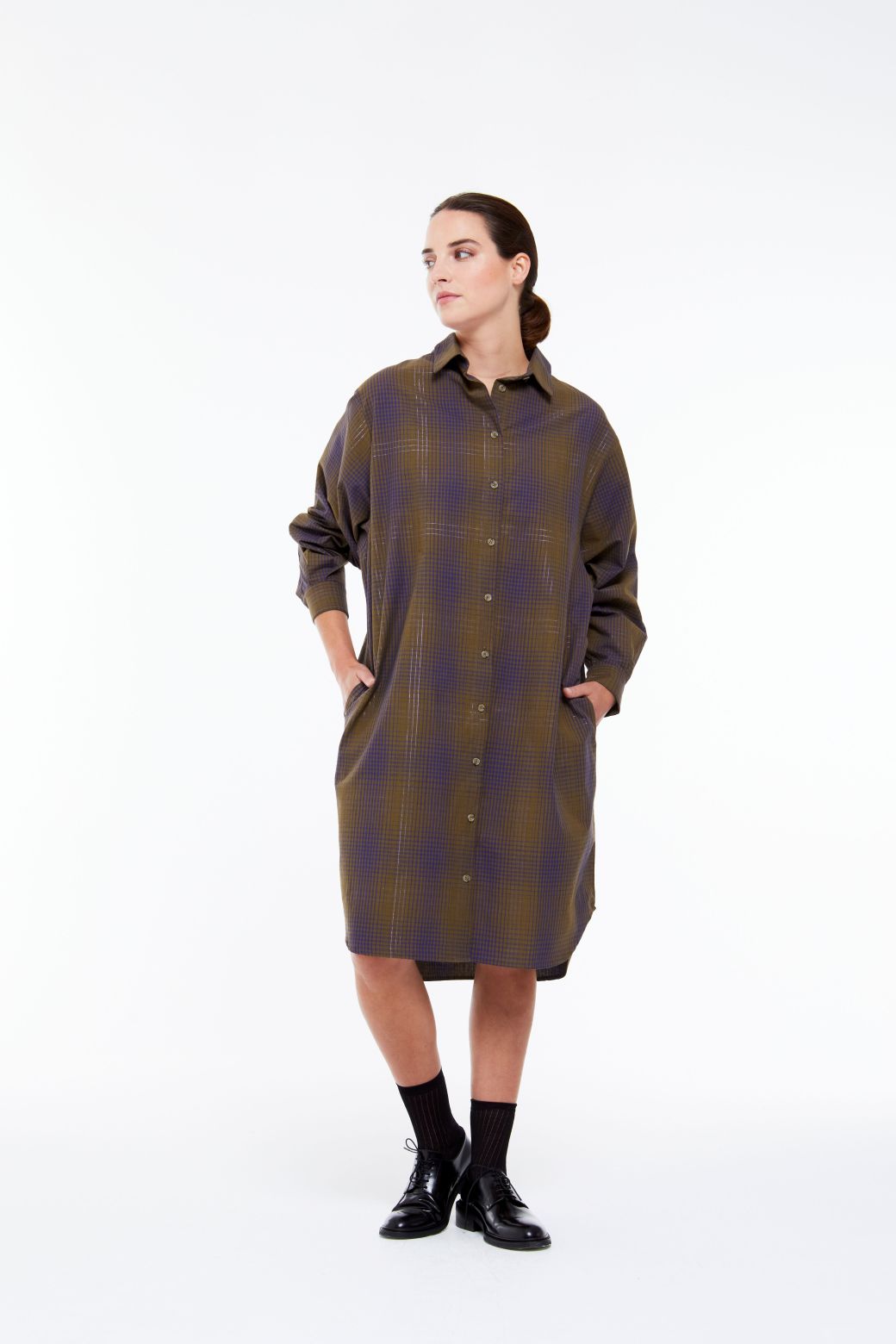 209 - ROBE MARIUS ORTO KAKI LOT DE 2