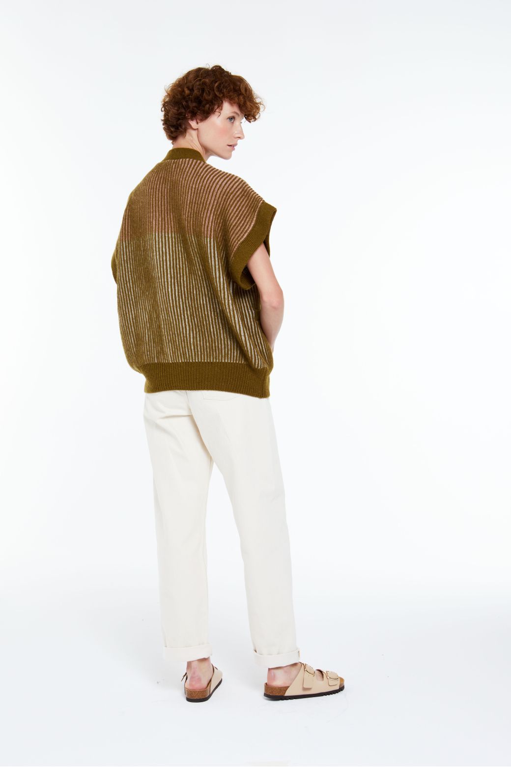 100 - GILET MONA MODULE KAKI LOT DE 2