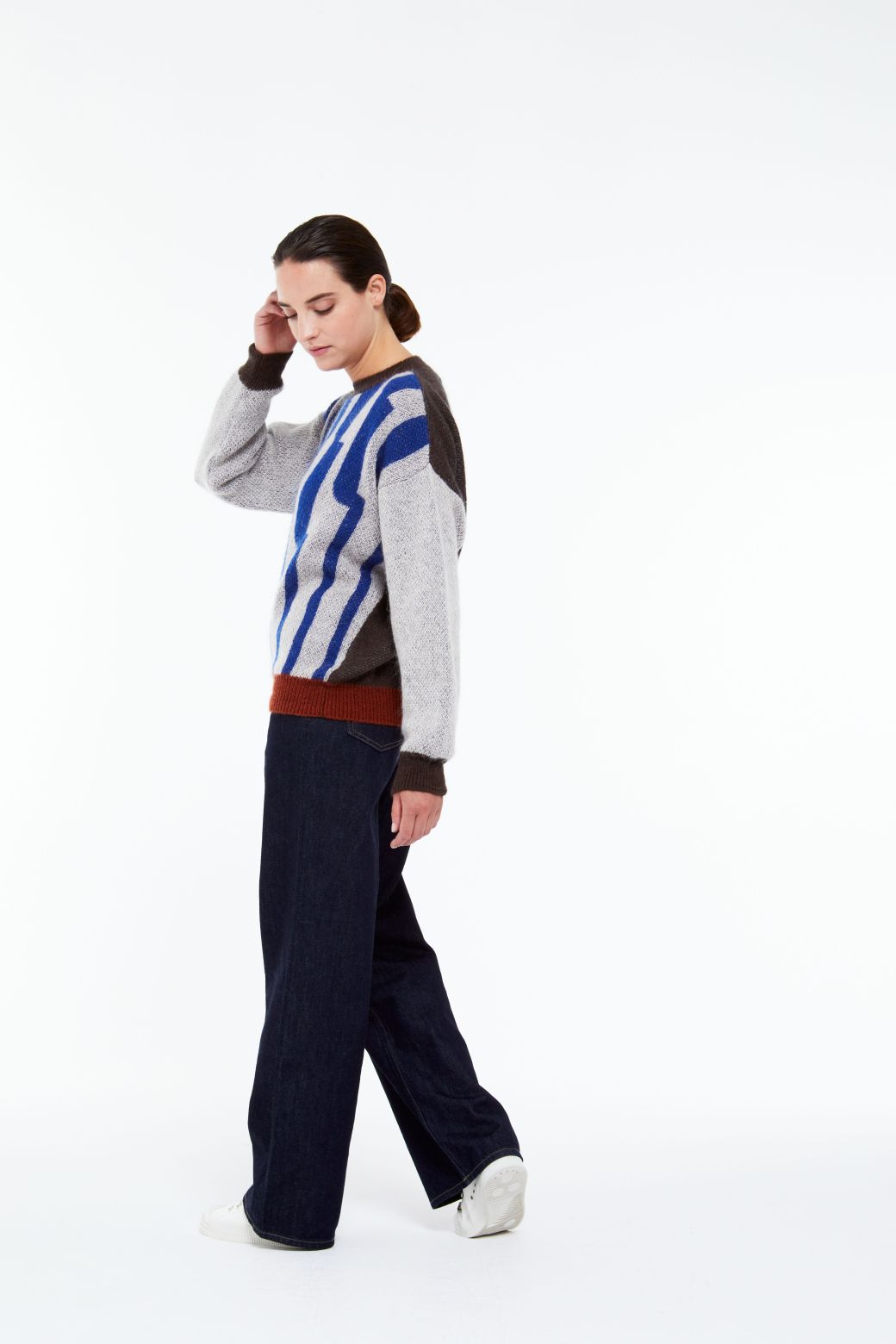 101 - PULL ICONE CÉLESTE BLEU LOT DE 2