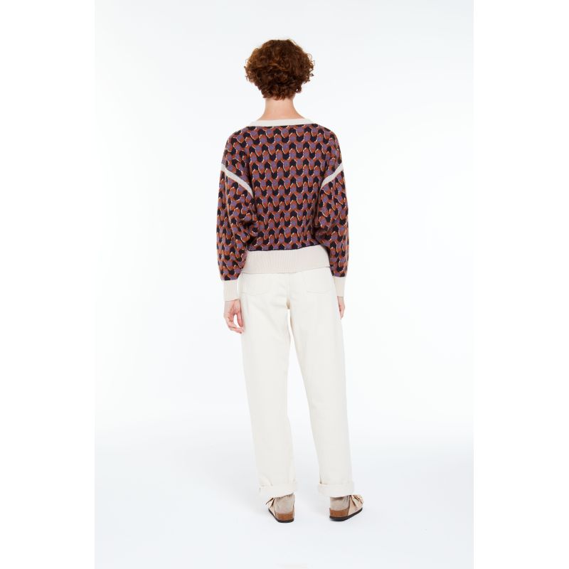 103 - PULL AXEL ONDE PARME LOT DE 2