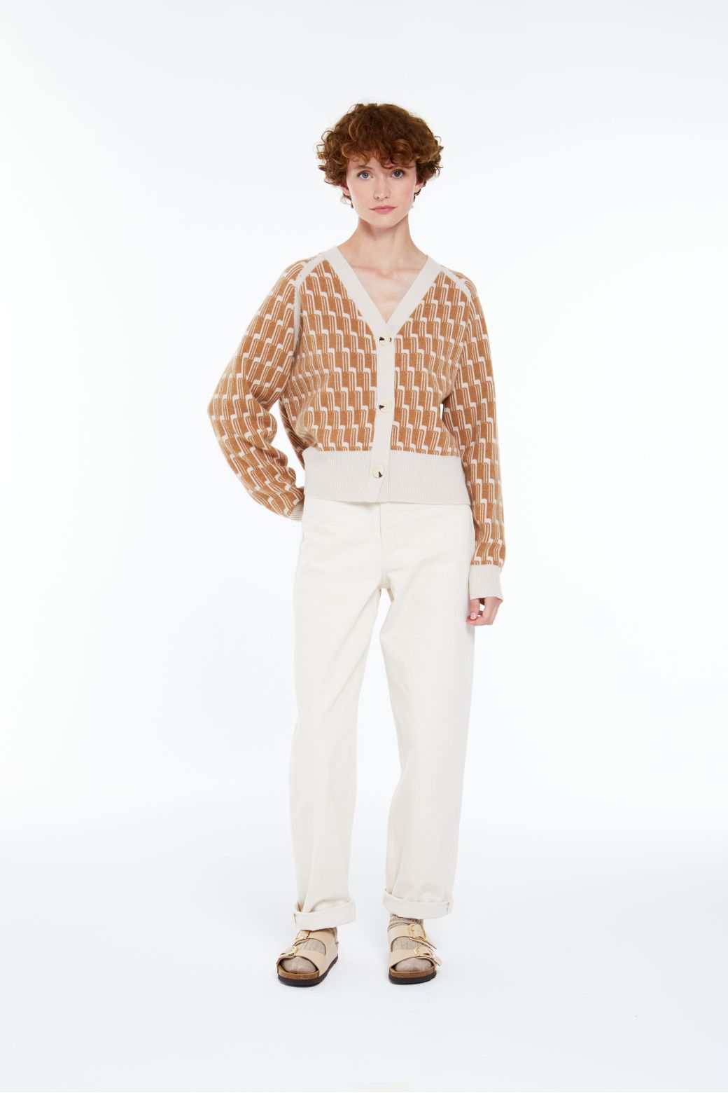 107 - GILET CLAUDE NOCTURNE FAUVE LOT DE 2