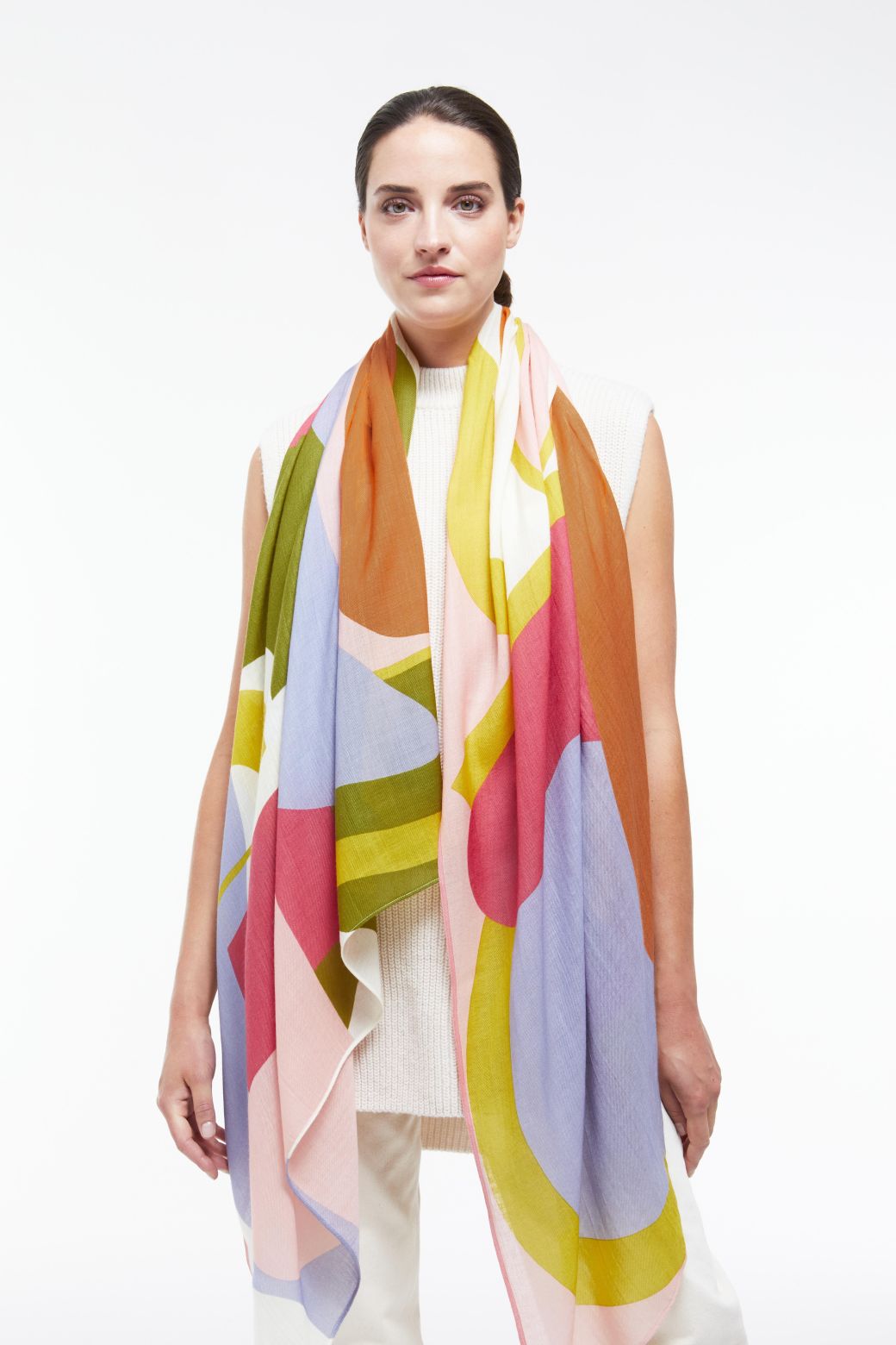 B - FOULARD ENVOLÉE PASSION LOT DE 2