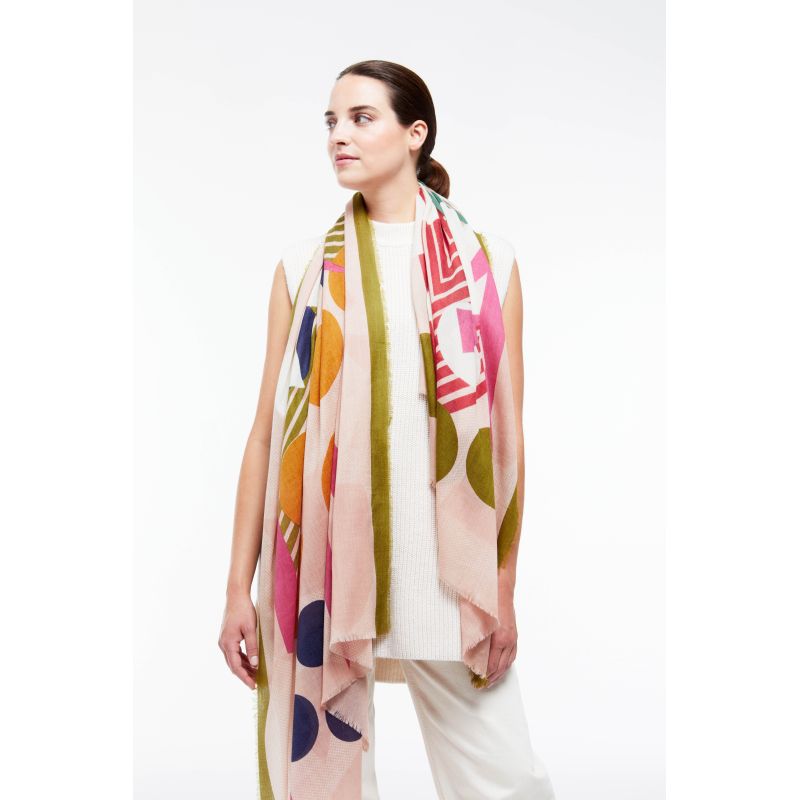 K - FOULARD SCARABÉE ROSEWOOD LOT DE 2