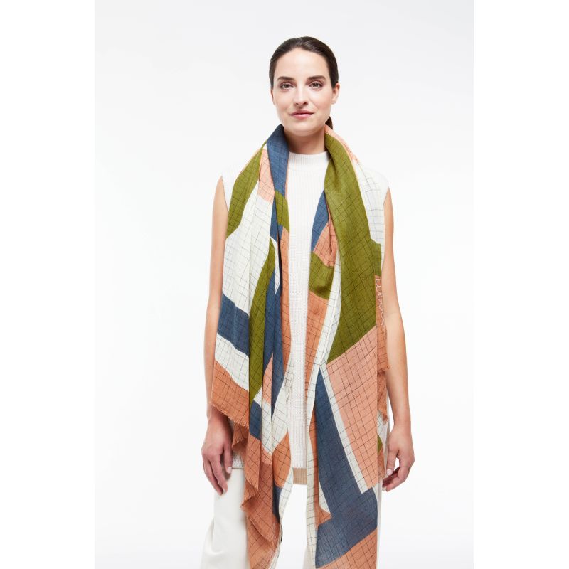 M - FOULARD SUPERSONIC BLUSH LOT DE 2