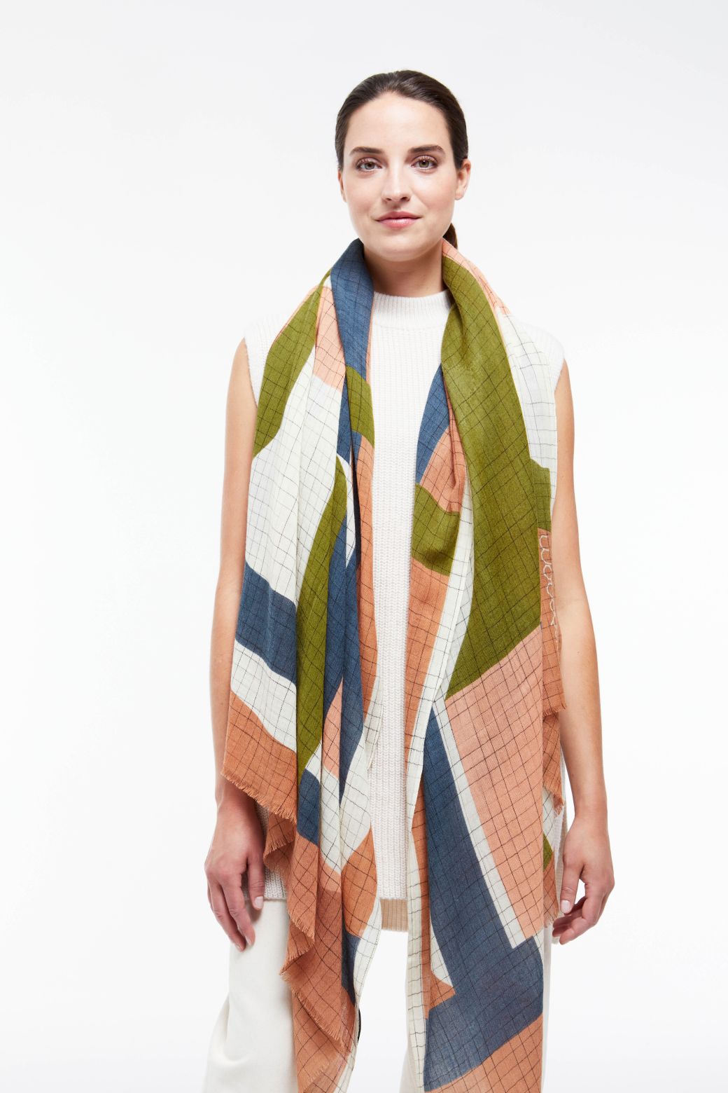 M - FOULARD SUPERSONIC BLUSH LOT DE 2