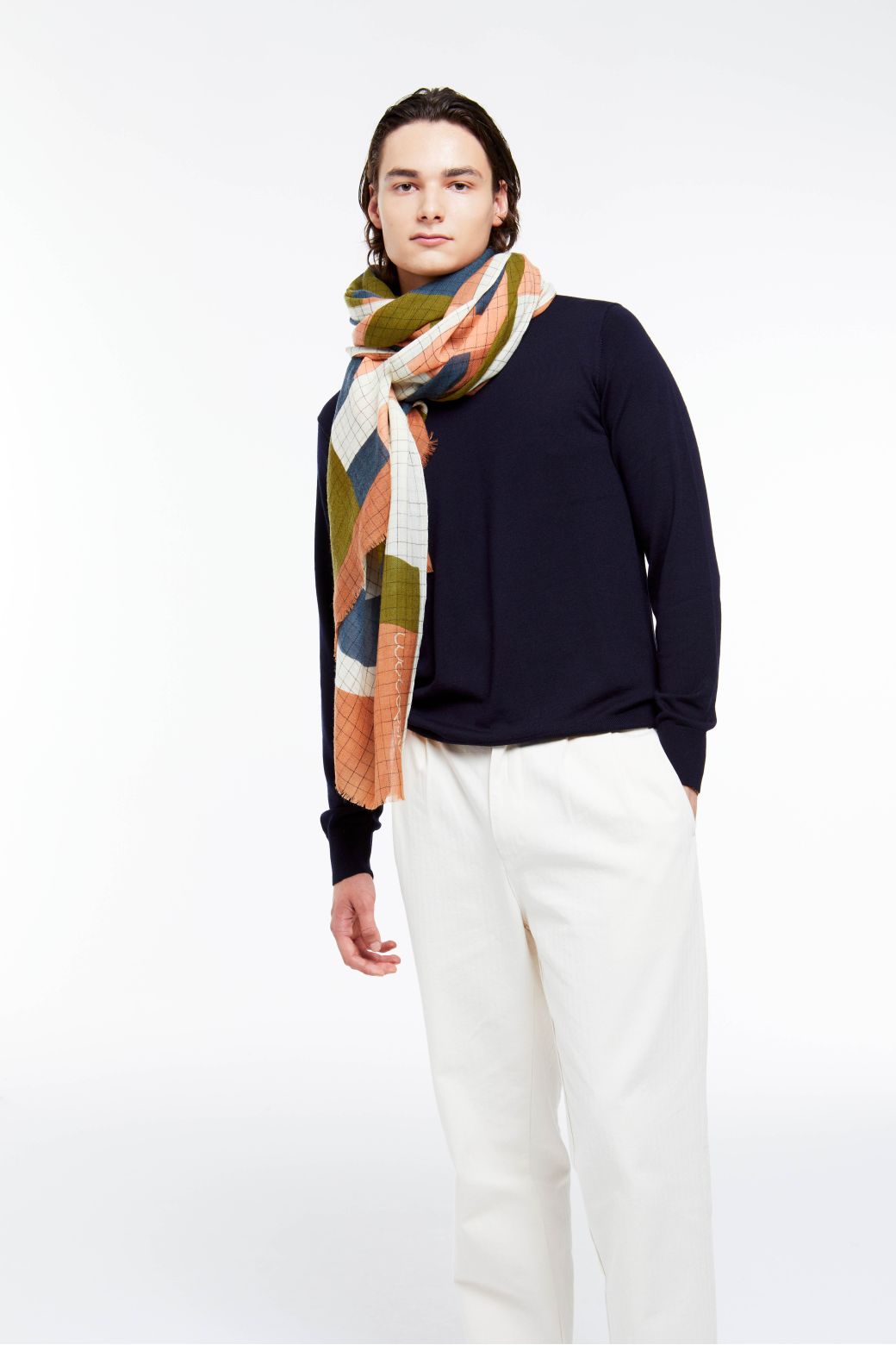 M - FOULARD SUPERSONIC BLUSH LOT DE 2