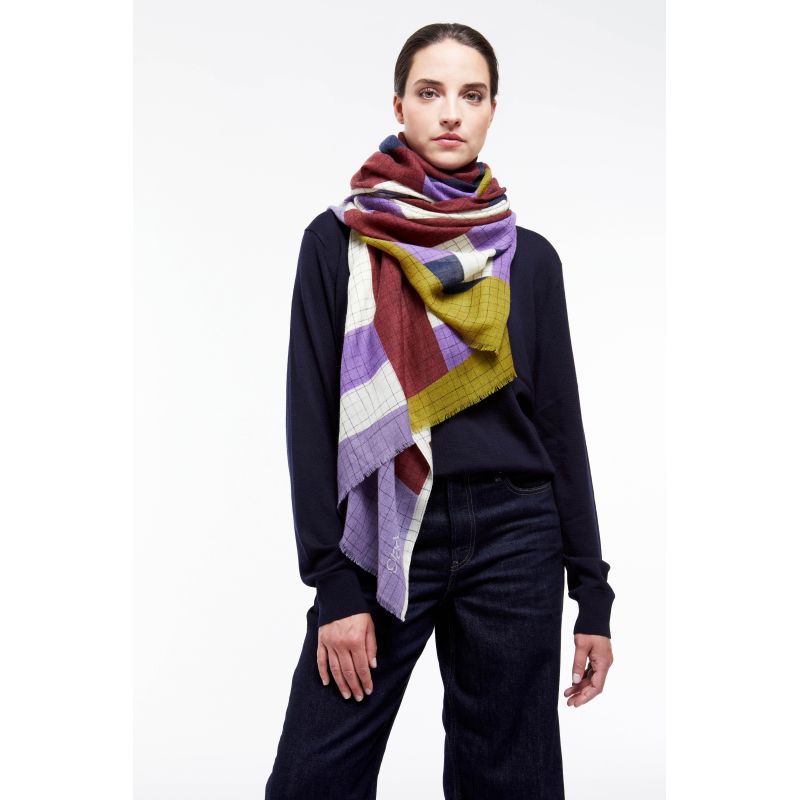 M - FOULARD SUPERSONIC PARME LOT DE 2