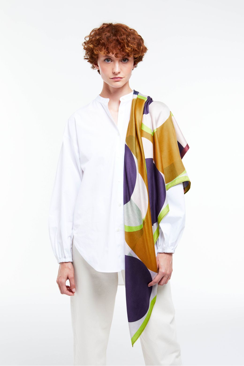 O - FOULARD ARCADIE BLUSH LOT DE 2