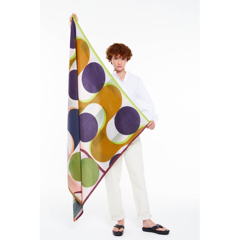 O - FOULARD ARCADIE BLUSH LOT DE 2