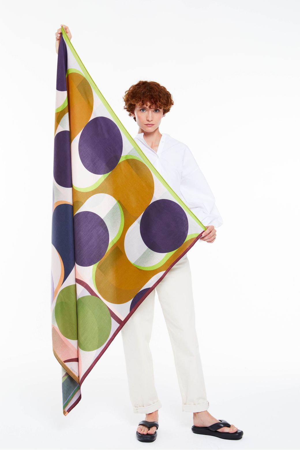 O - FOULARD ARCADIE BLUSH LOT DE 2