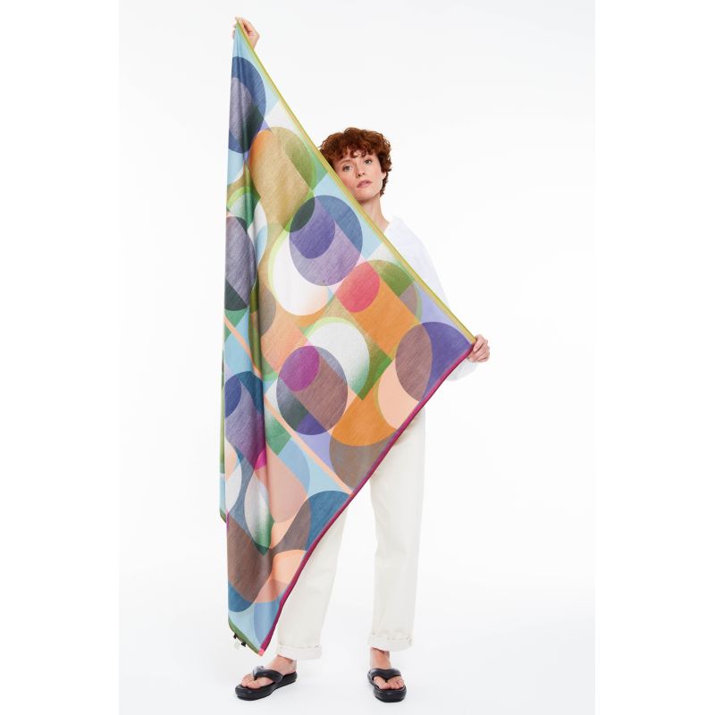 O - FOULARD ARCADIE BLUSH LOT DE 2