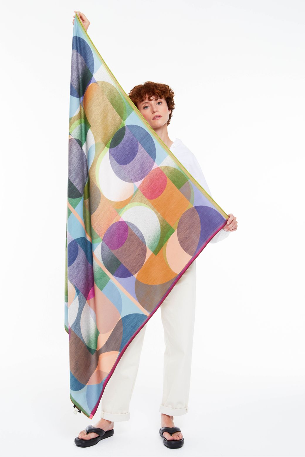 O - FOULARD ARCADIE BLUSH LOT DE 2