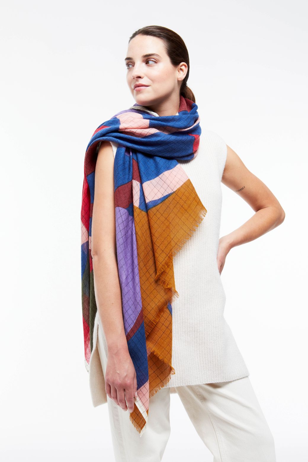 R - FOULARD CHANCE NUIT LOT DE 2