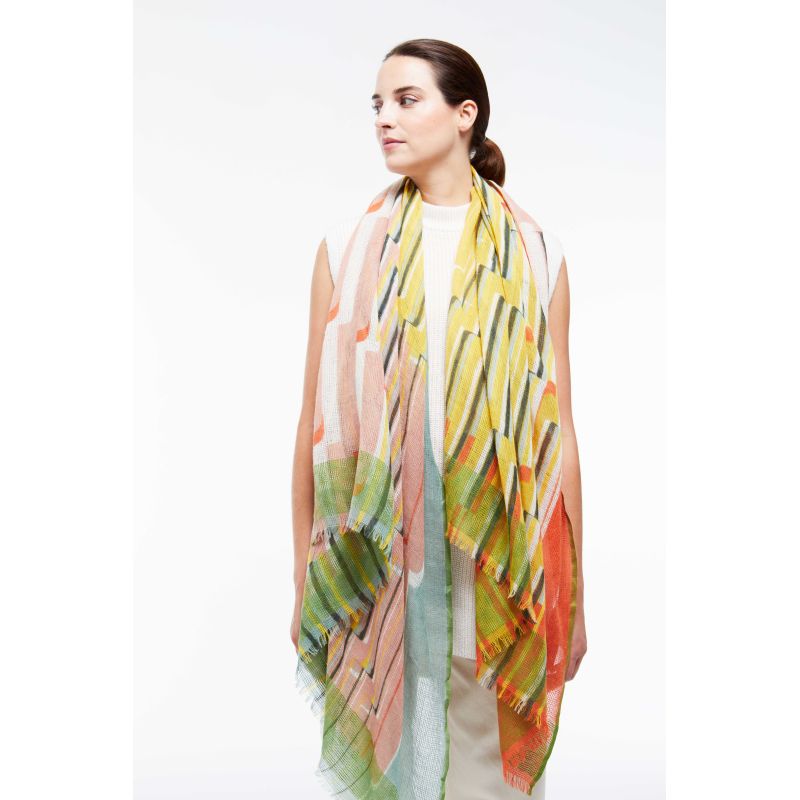 T - FOULARD CÉLESTE PASTEL LOT DE 2