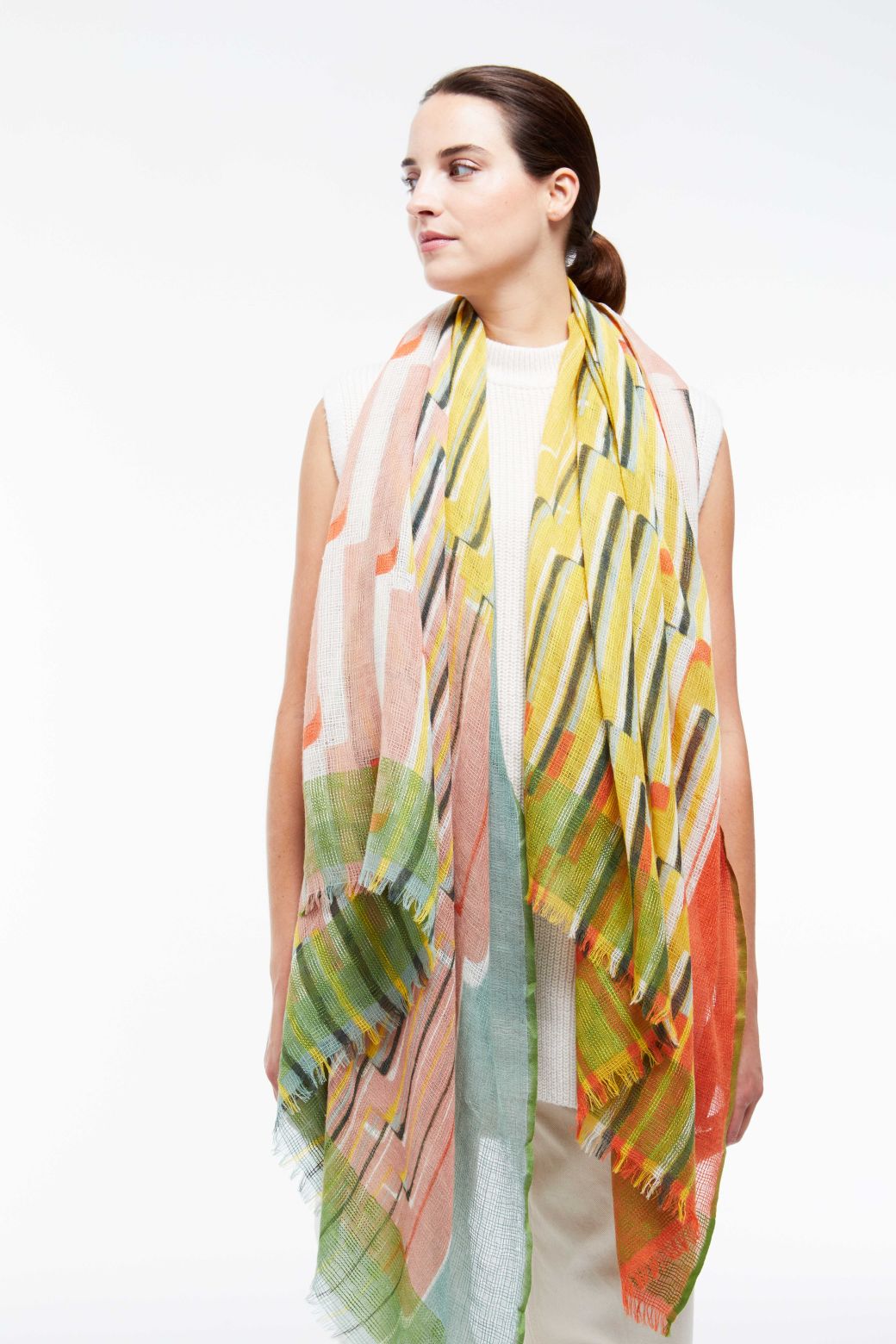 T - FOULARD CÉLESTE PASTEL LOT DE 2