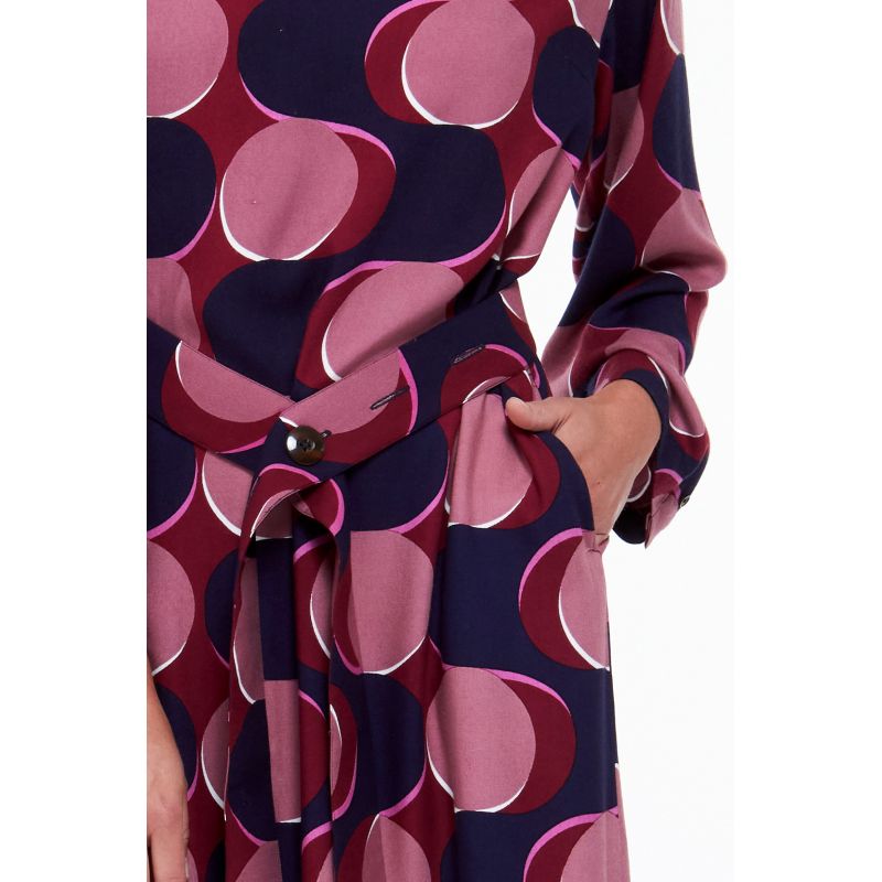 206 - ROBE ORLANE NYMPHE ROSEWOOD LOT DE 2