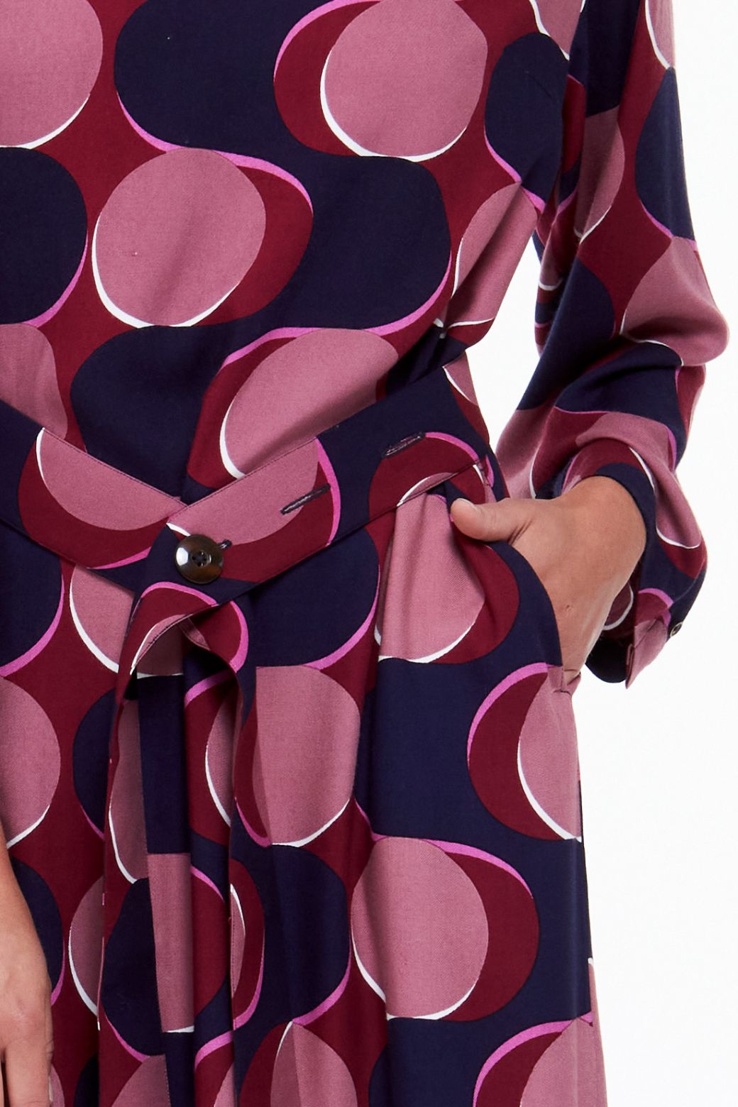 206 - ROBE ORLANE NYMPHE ROSEWOOD LOT DE 2