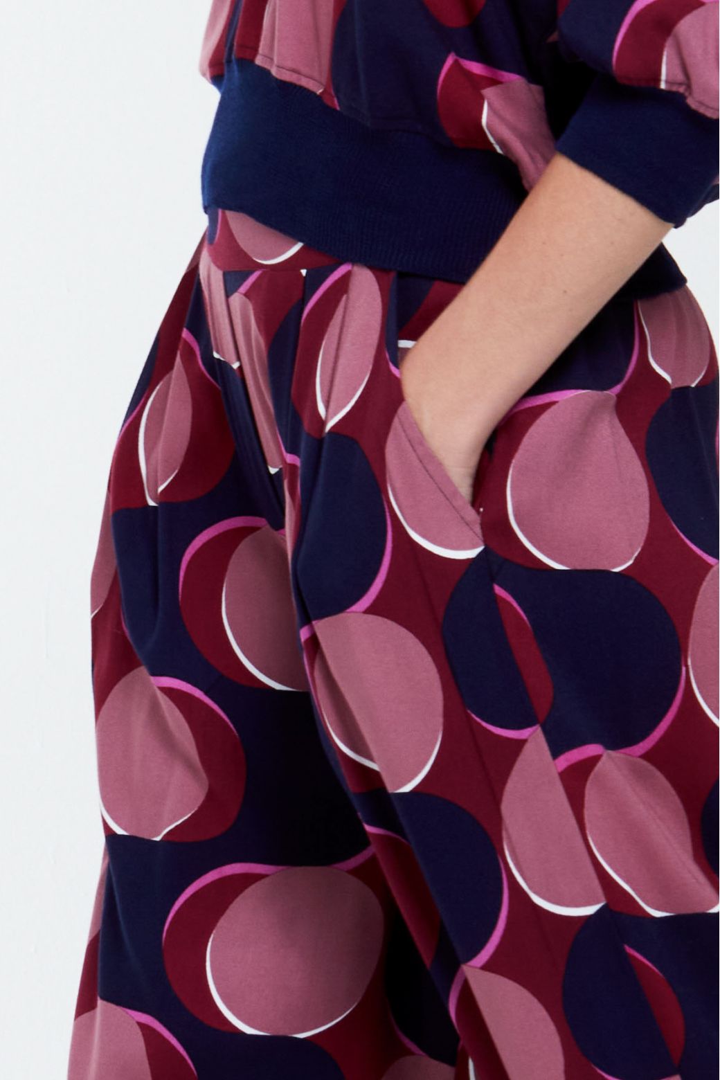 206 - PANTALON PÉNÉLOPE NYMPHE ROSEWOOD LOT DE 2