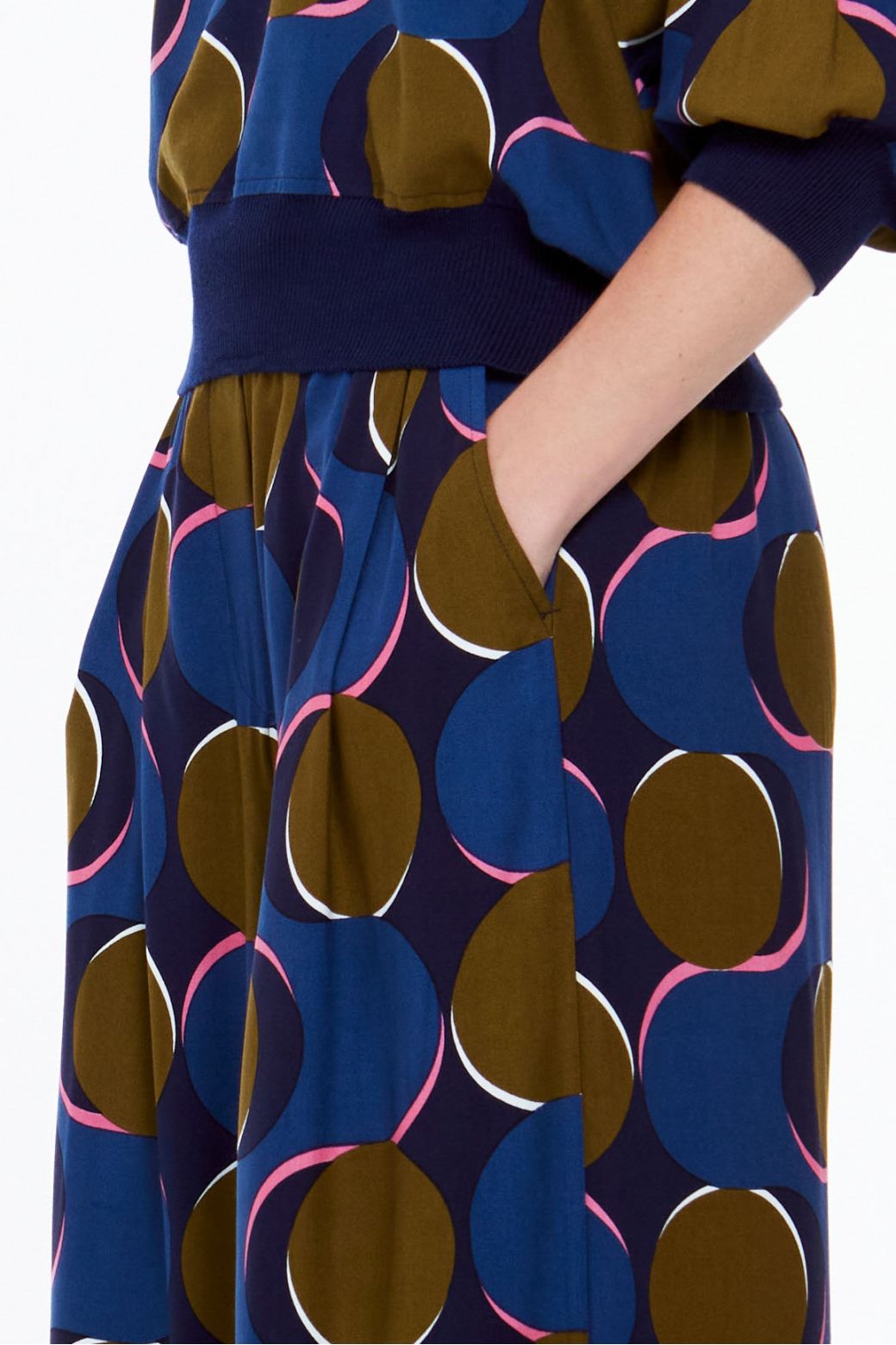 206 - PANTALON PÉNÉLOPE NYMPHE KAKI LOT DE 2