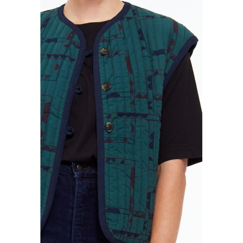 207 - VESTE PABLO DEMI-LUNE VERT DE GRIS LOT DE 2