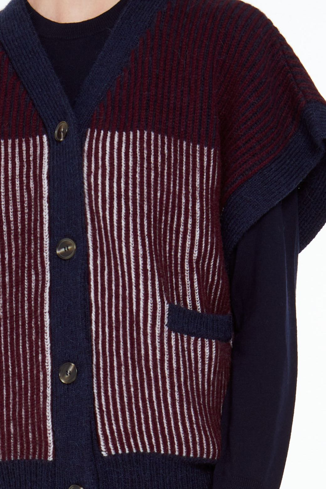 100 - GILET MONA MODULE MARINE LOT DE 2