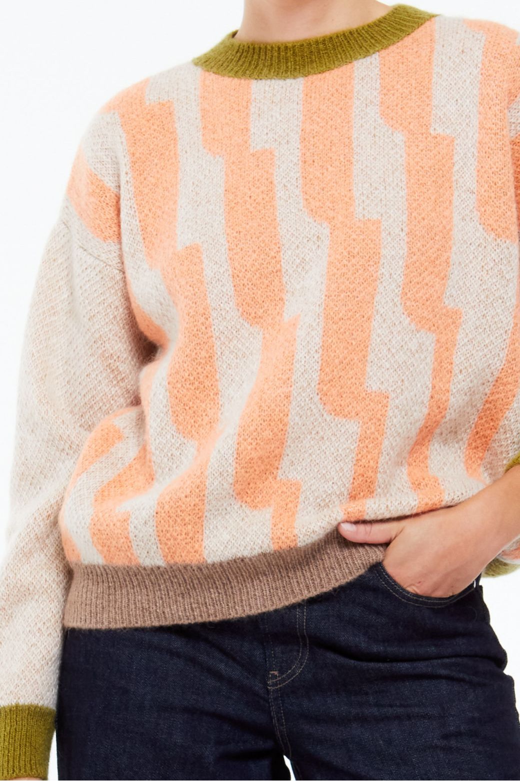 101 - PULL ICONE CÉLESTE PÊCHE LOT DE 2