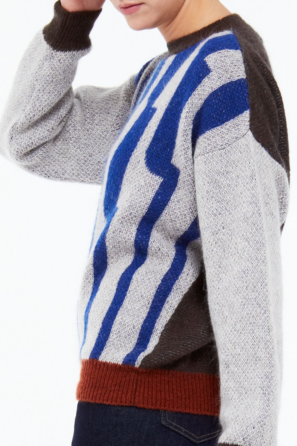 101 - PULL ICONE CÉLESTE BLEU LOT DE 2