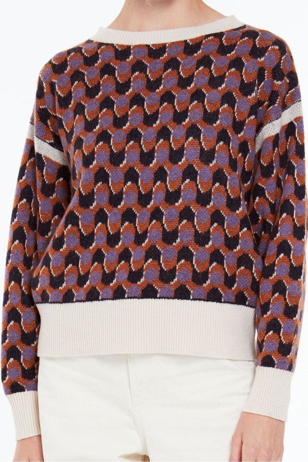 103 - PULL AXEL ONDE PARME LOT DE 2