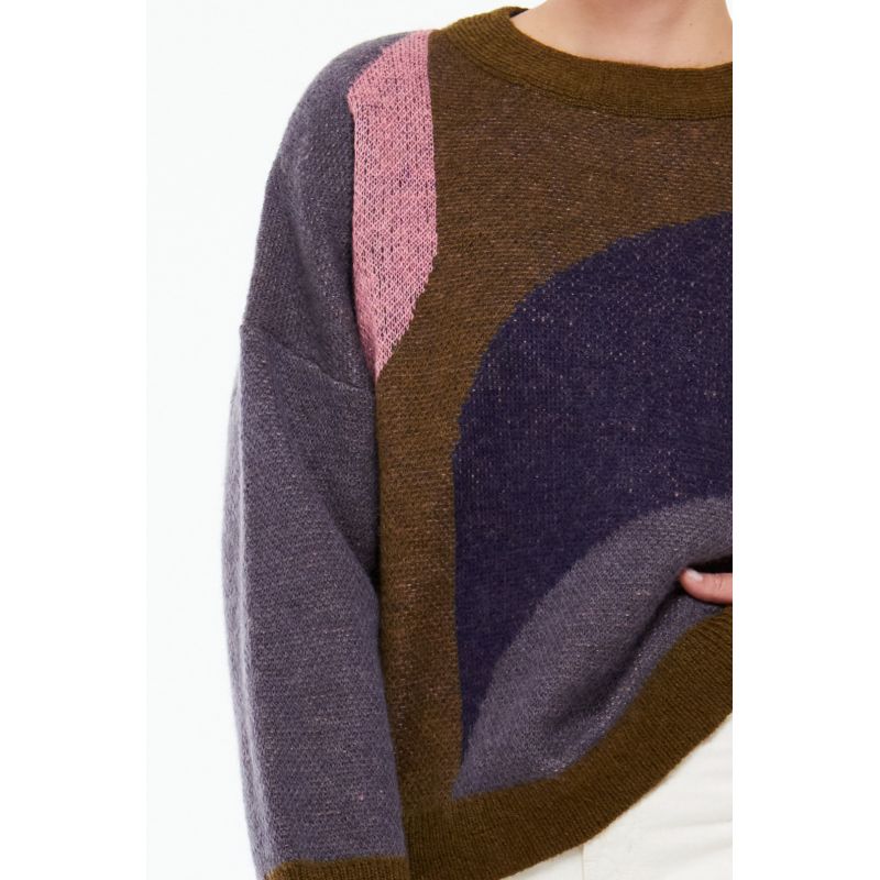 104 - PULL NINA NYMPHE KAKI LOT DE 2