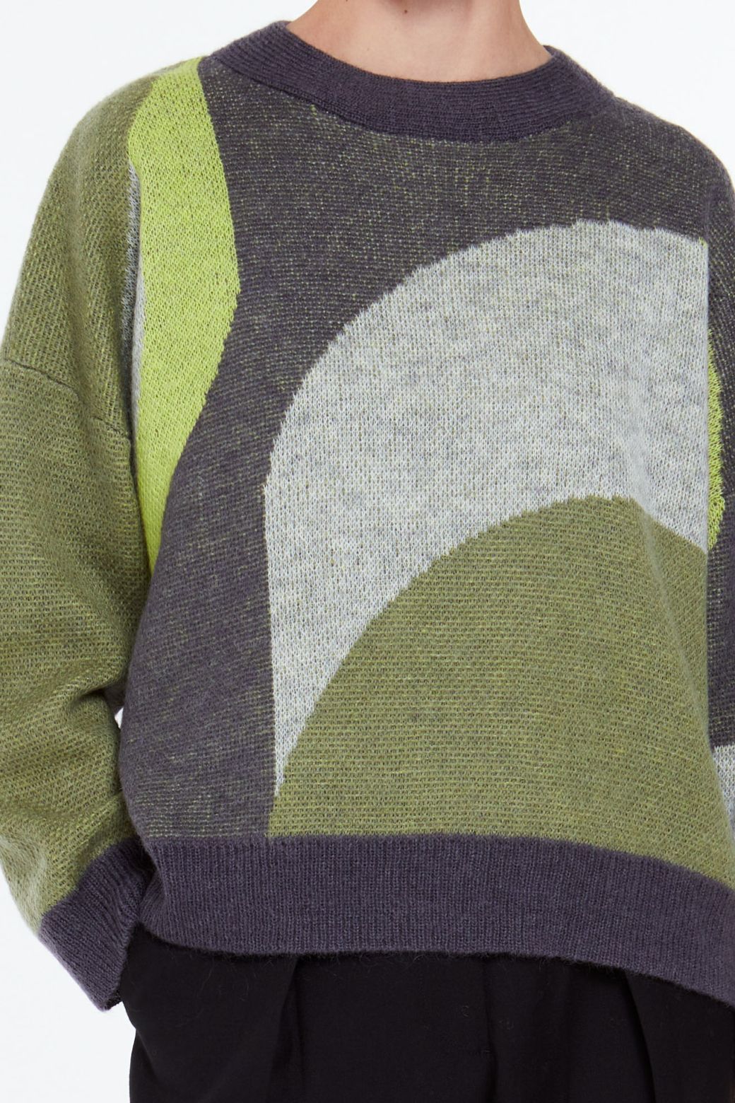 104 - PULL NINA NYMPHE GRIS LOT DE 2