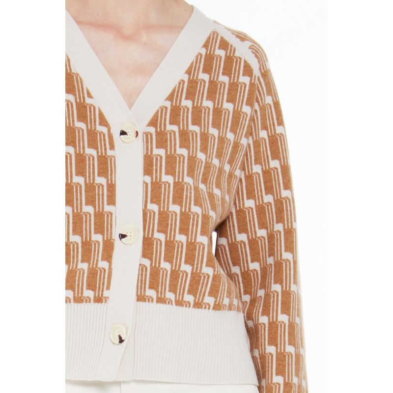 107 - GILET CLAUDE NOCTURNE FAUVE LOT DE 2