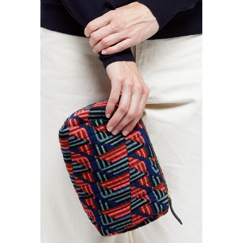 222 - POCHETTE VOYAGE ELBA ATOME CORAIL LOT DE 2