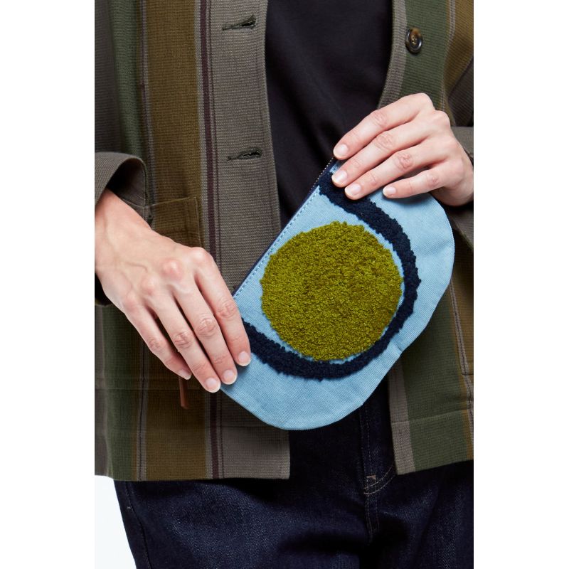 223 - POCHETTELUNA MADONE BLEU GRIS LOT DE 2