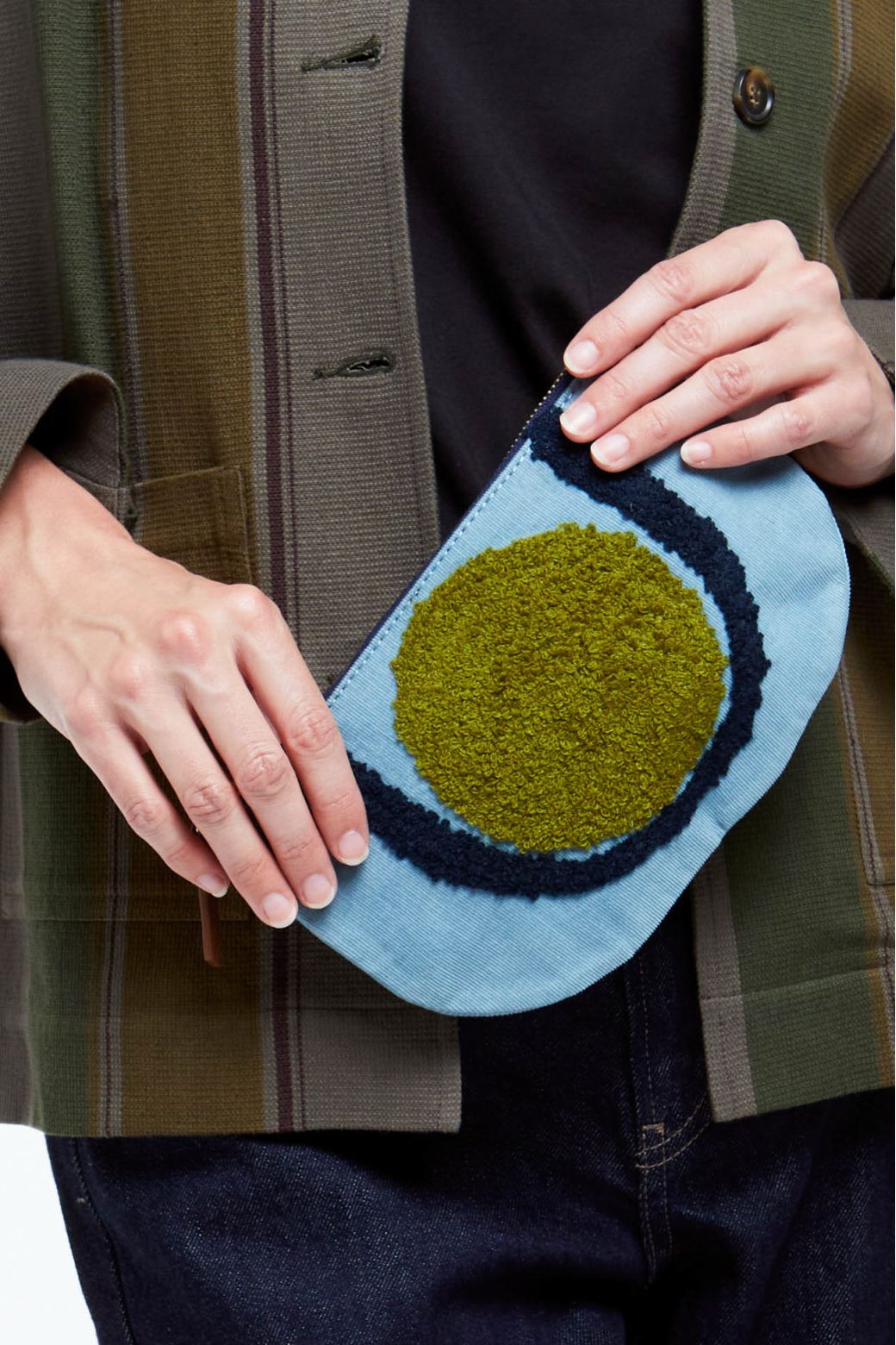 223 - POCHETTELUNA MADONE BLEU GRIS LOT DE 2