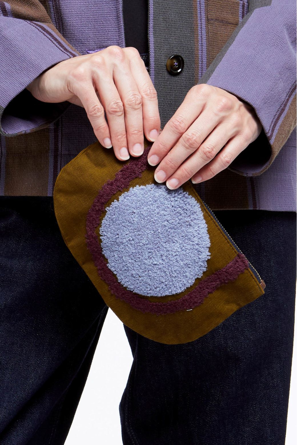 223 - POCHETTELUNA MADONE KAKI LOT DE 2