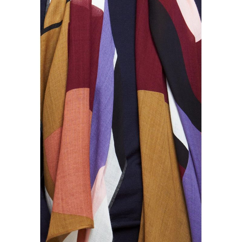 B - FOULARD ENVOLÉE KAKI LOT DE 2