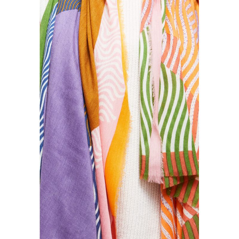 H - FOULARD ÉVANESCENT MULTICO LOT DE 2