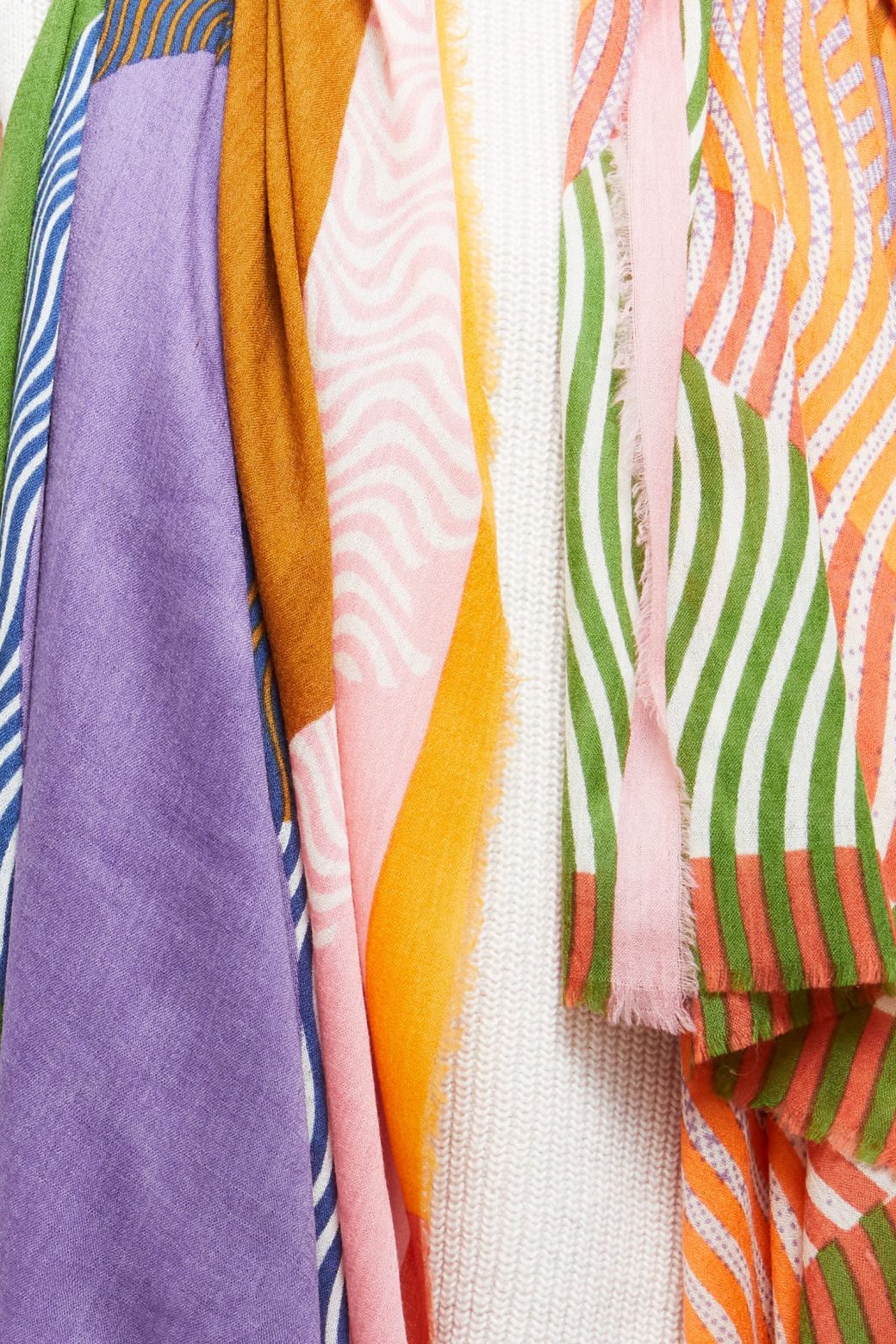 H - FOULARD ÉVANESCENT MULTICO LOT DE 2