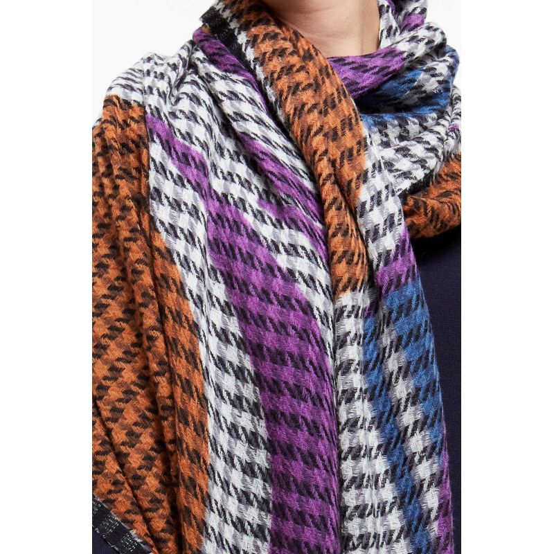 J - FOULARD DÉCOR CARAMEL LOT DE 2