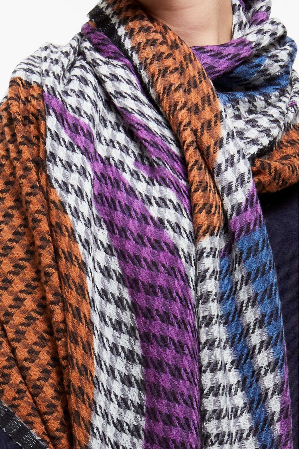 J - FOULARD DÉCOR CARAMEL LOT DE 2