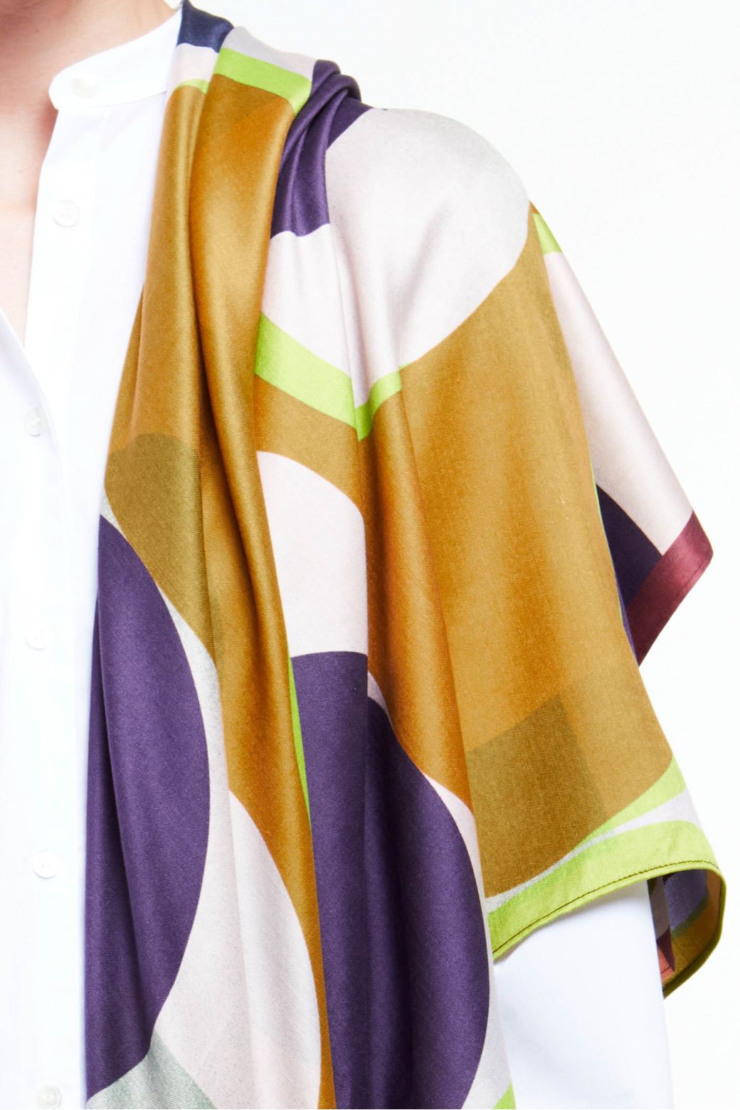 O - FOULARD ARCADIE BLUSH LOT DE 2