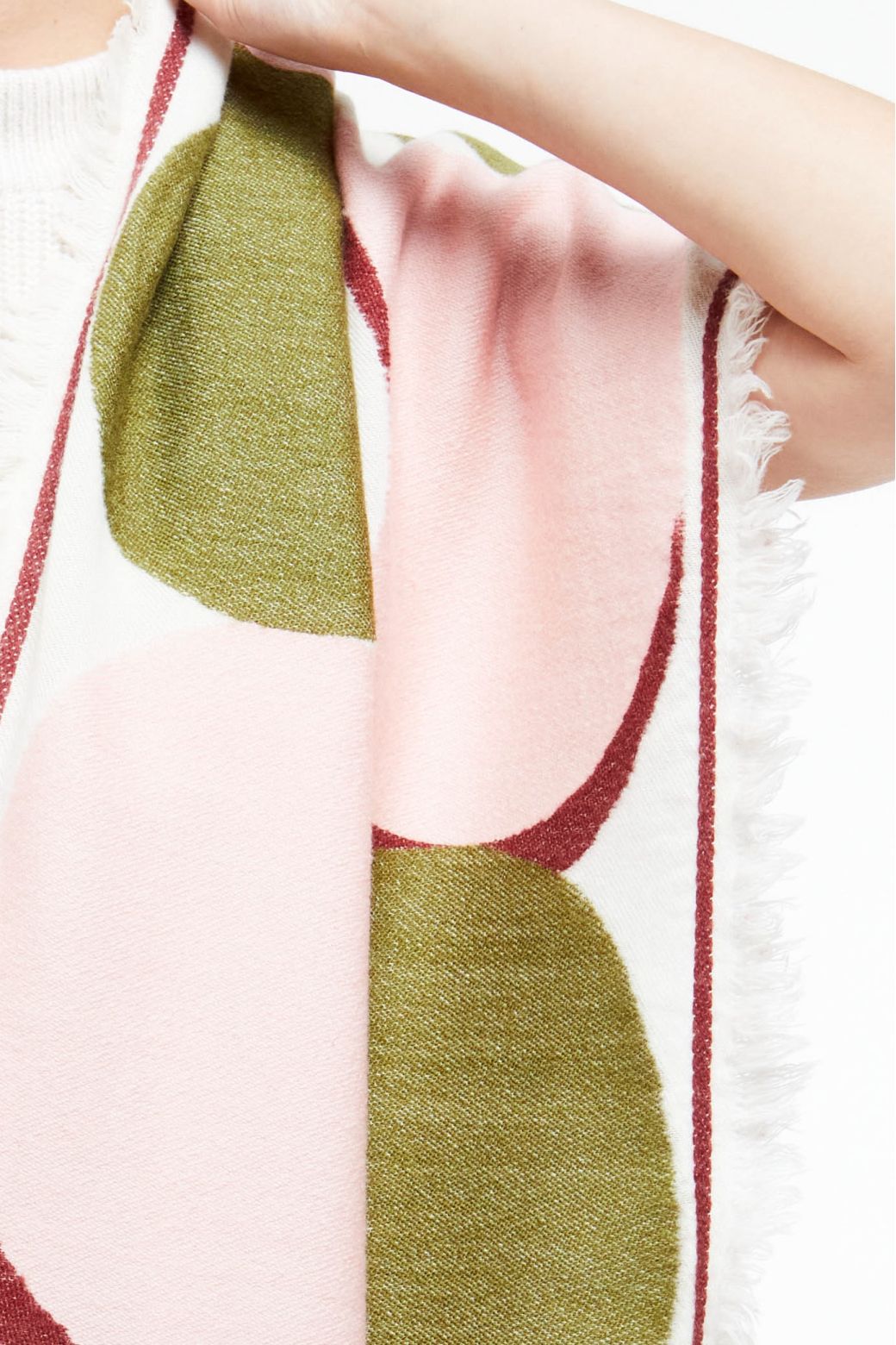 Q - FOULARD NYMPHE ROSE LOT DE 2