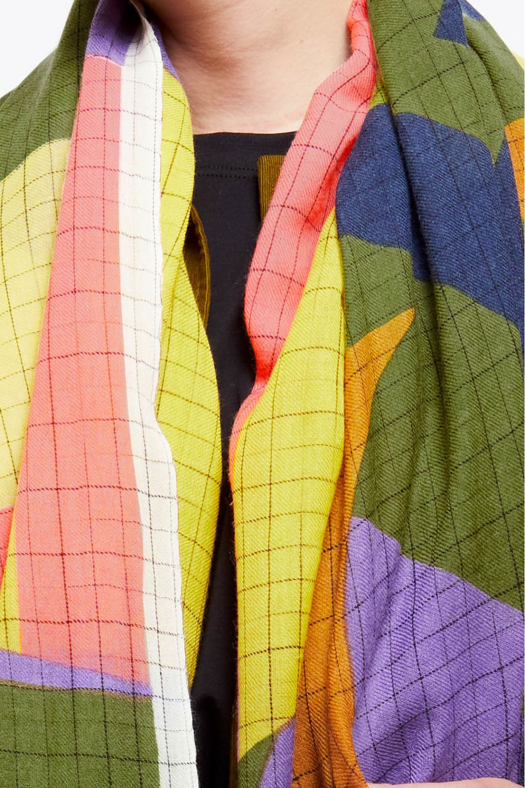 R - FOULARD CHANCE FAUVE LOT DE 2