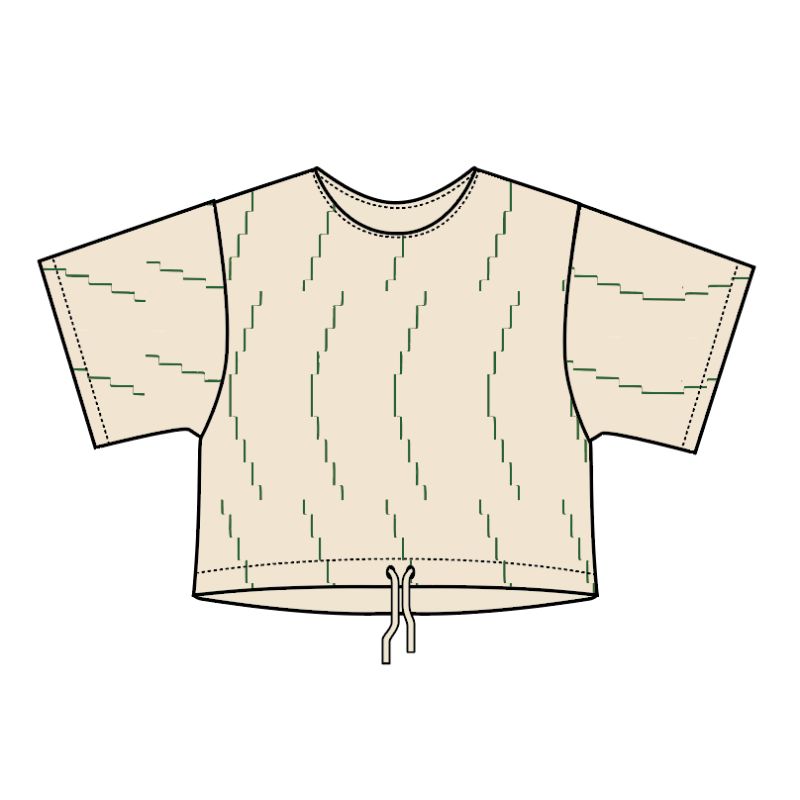 101 - Top Livia Calder Ecru Lot De 2