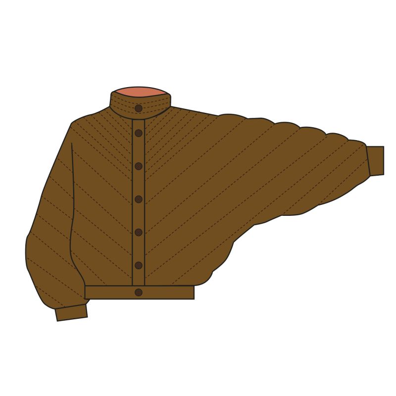 106 - Veste Millie Gala Ocre Lot De 2