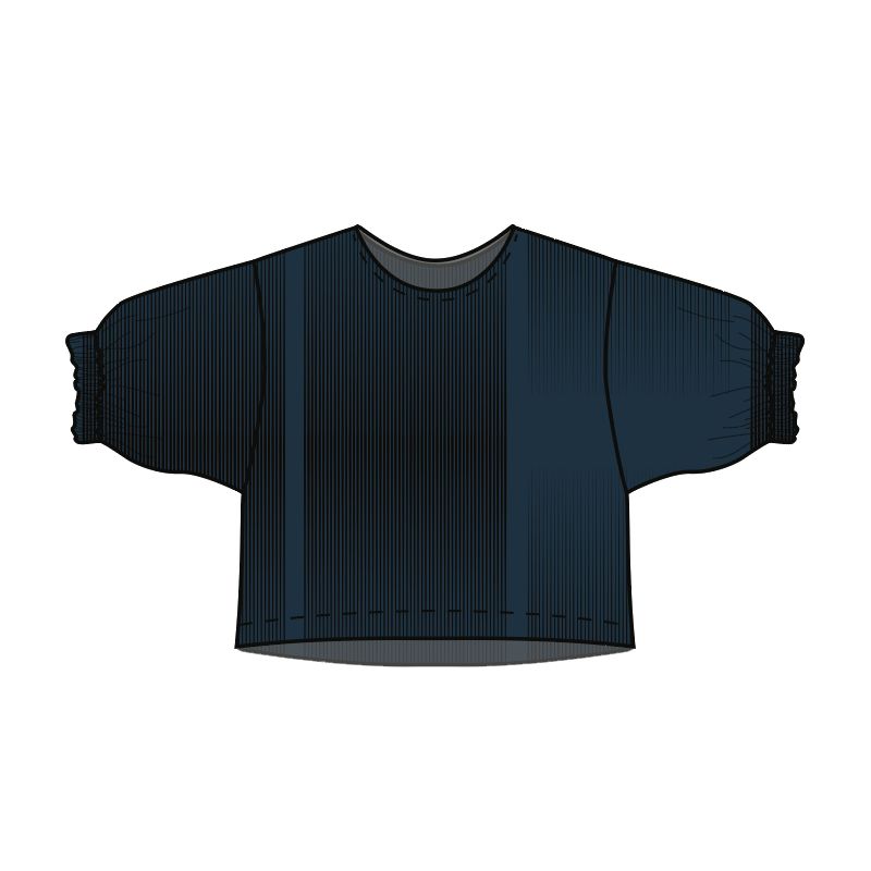 107 - Top Nicole Spectre Bleu Lot De 2