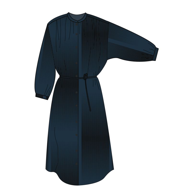 107 - Robe Eulalie Spectre Bleu Lot De 2