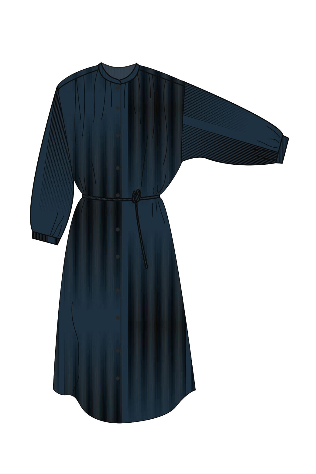 107 - Robe Eulalie Spectre Bleu Lot De 2