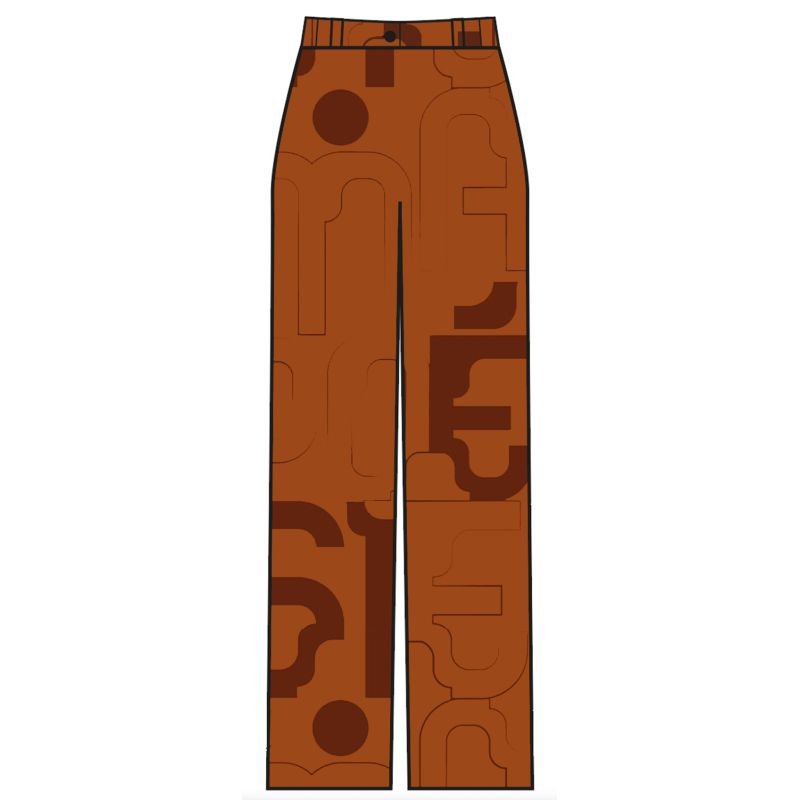 108 - Pantalon Victor Lyrique Bicolor Tan Lot De 2